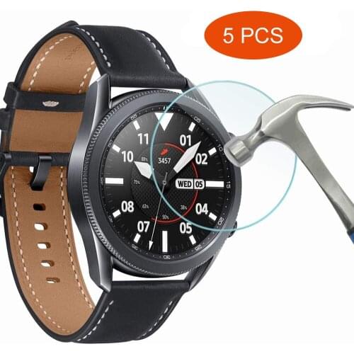 For Samsung Galaxy Watch 3 45mm Screen Protector HD Anti-Scratch Bubble-Free 9H cover galaxy watch 3 41mm film Tempered Glass