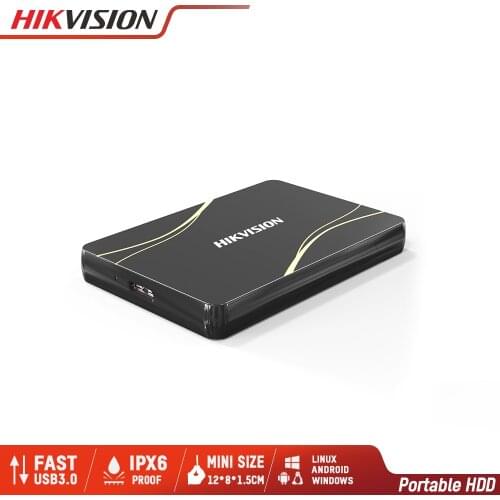 Hikvision HikStorage HDD 1TB Portable Hard Disk DriveExternal 2TB HDD USB3.0 Type-A Mobile External Storage for PC laptop