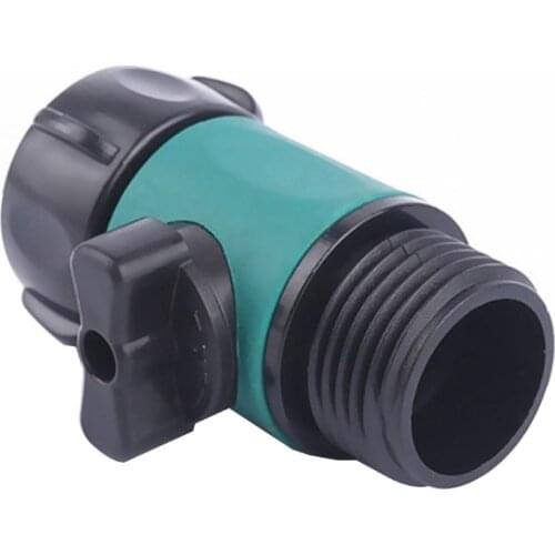Garden Hose Valve Switch Quick Connector 3/4" Male Thread Fitting Adapter Watering Pipe Irrigation Accessories
