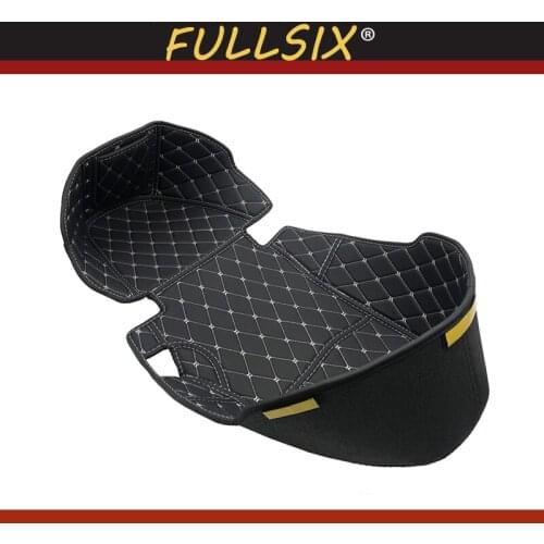 Motorcycle For xmax 300 XMAX300 XMAX x max Storage Box Leather Rear Trunk Cargo Liner Protector Accessories PU Leather