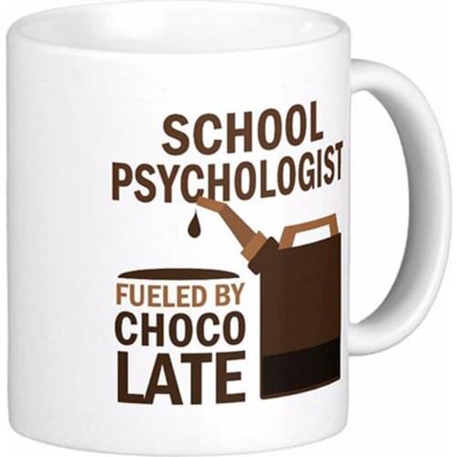 School Psychologist Funny Gift White Coffee Mugs Tea Mug Customize Gift By LVSURE Ceramic Mug Travel Coffee Mugs