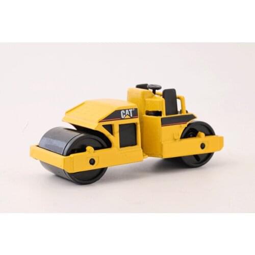 Metal Hotwheels Genuine Caterpillar Roller Yellow Without Box Collect Toy Figures
