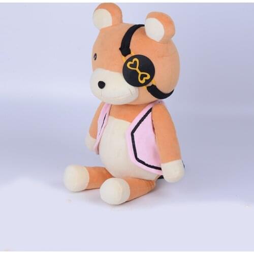 Cute DIABOLIK LOVERS Cartoon Bear Plush Doll Stuffed Toys Anime Cosplay Prop Handmade Home Decor Halloween Gifts Hot 1pcs