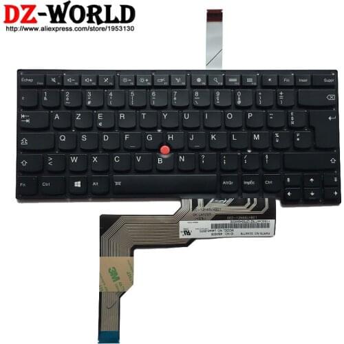 FR New Original for Lenovo Thinkpad S3 S431 S3 S440 French Backlit Keyboard Backlight Teclado 0C44776 04Y2211