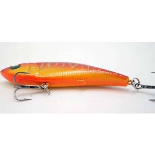 Fishing VIB Vibration Lures 80mm 10g Artificial Hard Lure Baits Black Carp Mandarin Catfish Killer