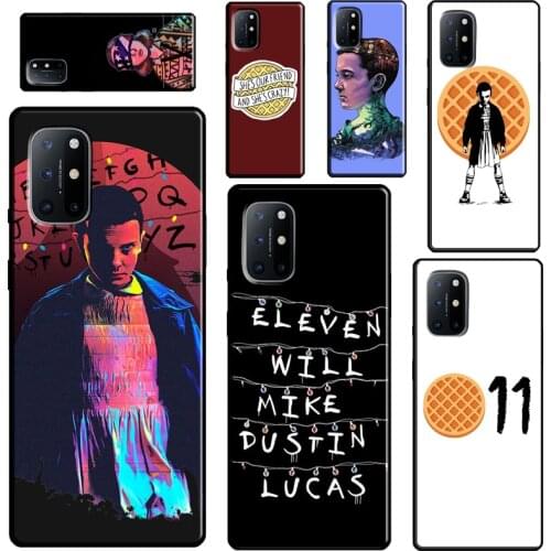 TV Stranger Things Eleven For Realme 8 7 6 Pro Q3 C21 C15 C3 GT Neo Phone Case For OnePlus 9 Pro 8 Pro 7T 8T 9R Nord
