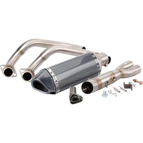 XSR 700 XTribute Motorcycle For Yamaha XSR700 XTribute 2016 2017 2018 2019 Escape Motorcycle Exhaust Muffler And Link Pipe