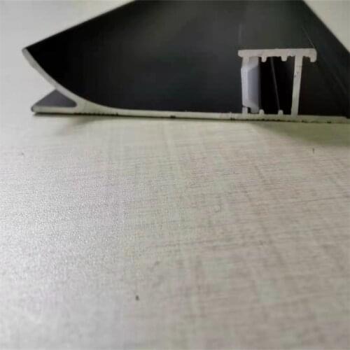 YANGMIN Free Shipping 2m/pcs Bar Wall Mounted LED Corner Aluminum Profiles Channel With Milky Cover Border Home Decor Strip