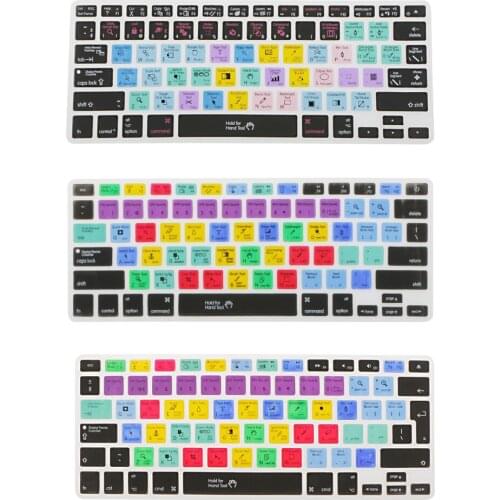 Keyboards Protector Film Silicone Skin Cover for Apple Macbook Air Pro 13'' 15''17'' Laptop PC Keyboards Protective Cover Skin