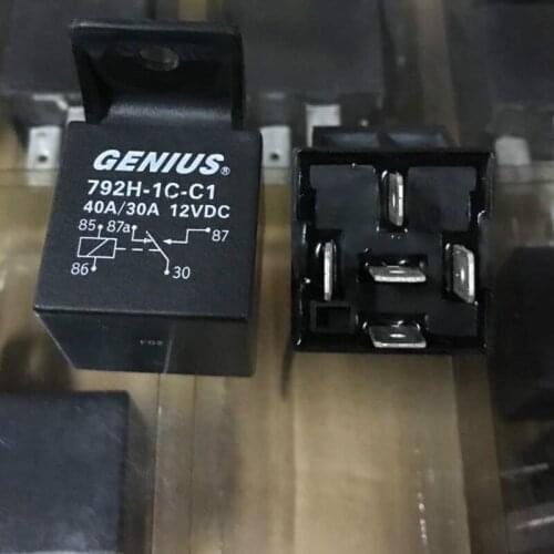 10pcs 792H-1C-C1 12VDC 5 Feet Relay HFV4 012-1Z Brand New & Original Spot