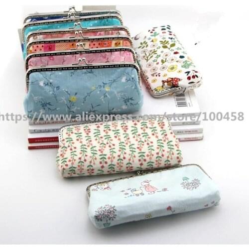 19*8*2.5cm Handmade Handbag Purse Frame Pen Bag DIY Crafts Material Kit for Women Clutch Purse Frame Pouch Free shipping
