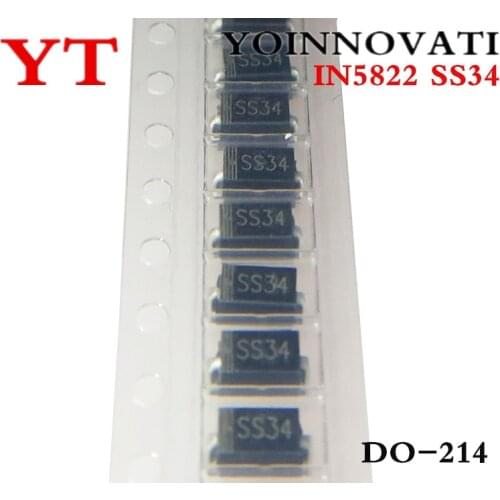 2000pcs IN5822 SS34 DO-214AC 1N5822 SMD Schottky Barrier Diodes,integrated circuits& Best quality