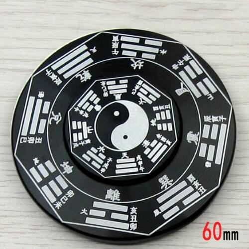2021Tai chi Hand Spinner Toys Fidget Gyro Bagua Zinc Alloy Metal Spinners 688 Mute Bearing Exterior Smooth Finger Stress Relief