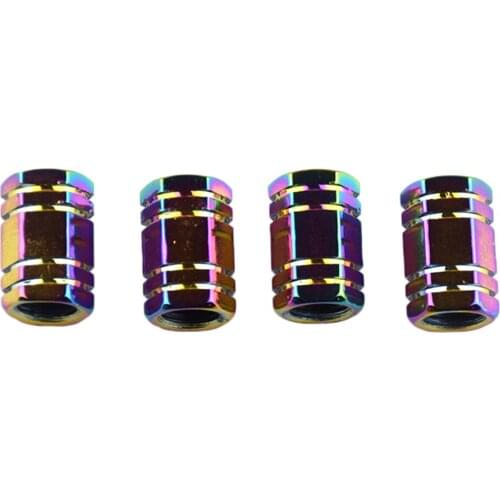4 Pack Wheel Tire Caps Hexagonal Valve Cap Tire Stem Valve Caps for Cars Motorcycle Bikes