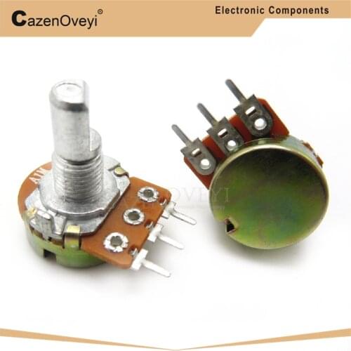 5pcs/lot APAI 148 single-pole potentiometer A1M anti-handle length 15MMF with 41 steps In Stock