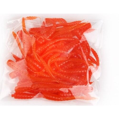 5cm 4g 50pcs Luminous Leaded Fishing Lure Soft Silicone Isca Minnow Worms Wobblers Saltwater Artificial Bait Bass Tackle Jigs