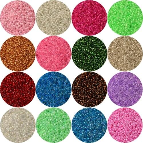 500-3000pcs 2/3/4mm Austria Crystal Round Beads Color Czech Glass Seed Spacer DIY Beads For Jewelry Making Bracelet Necklace
