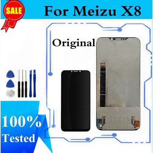 6.2" Original Screen For Meizu X8 LCD Display Touch Screen Panel Digitizer LCD For Meizu X8 X 8 Display Replacement Assembly