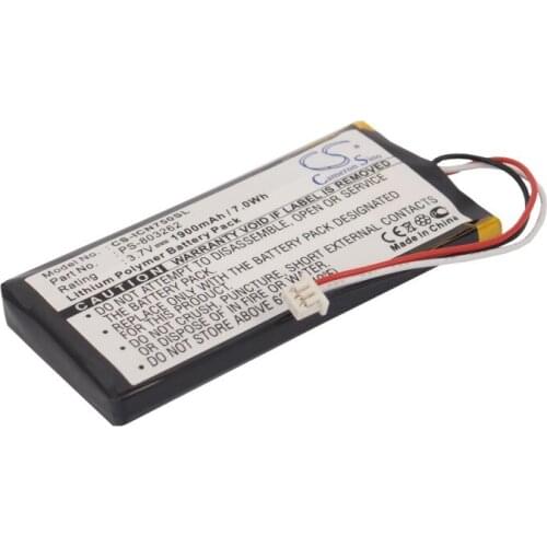2021 Battery For Navman PS-803262 iCN720,iCN750 1900mAh