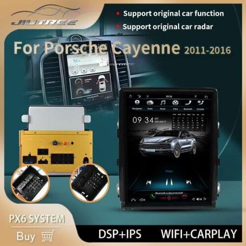 PX6 radio For Porsche Cayenne 2011 2012 2013 2014 2015 2016 car radio player touch screen GPS radio Navi Multimedia DSP