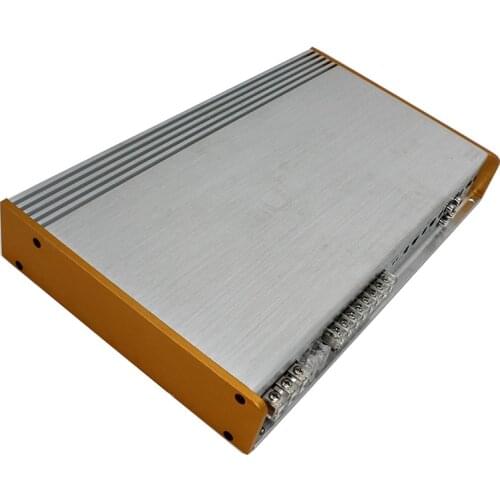 Car audio HIFI four-channel power amplifier Car power amplifier 4-channel high-power cart door speaker subwoofer, S/N: 95dBA, 20