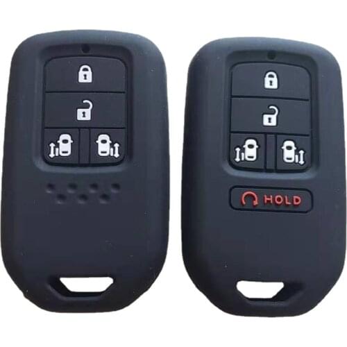Smart Car Key Fob Case Cover For HONDA STEPWGN Odyssey Freed Elysion MPV 4/5 Button Silicone Holder
