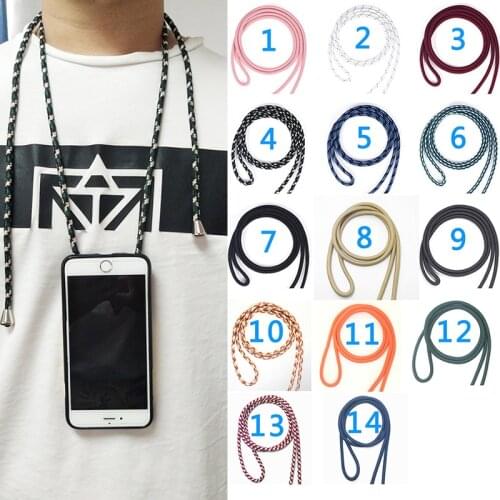 Cover for Xiaomi Redmi 4A S2 Y2 3X 3S 3 4 5 Plus Note 5A Pro Y1 Lite Go 8A 7A Lanyard Necklace Shoulder Neck Strap Rope Case