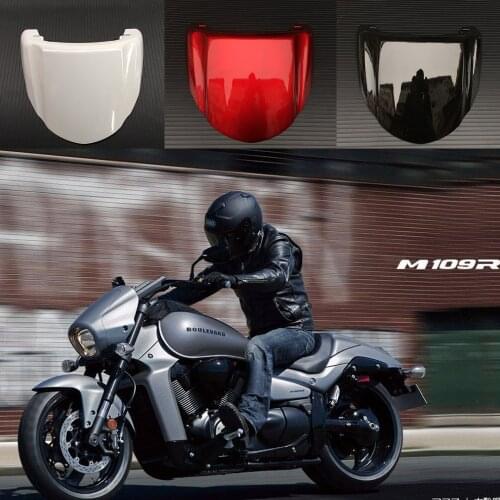 Motorcycle Bike Black Red White Rear Solo Seat Cover For 2006 - 2012 Suzuki Boulevard VZR 1800 M109R 2007 2008 2009 2010 2011