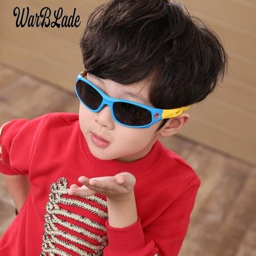 WarBLad Childrens Polarized Sunglasses Kids Baby Sport Flexible Eyewear Security Frame Goggles Sun Glasses UV400 For Boy Girl