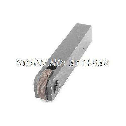 Diagonal 1.0mm Pitch 28mm Single Wheel Linear Knurl Knurling Tool