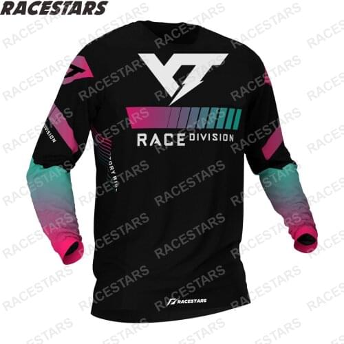 YT Cycling Wear DH Motorcycles MX Downhill Mountain Bike Motocross MTB T-Shirt Maillot Ciclismo Roupa Ciclismo Autumn Jerseys