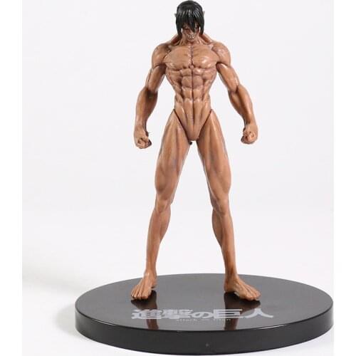 Attack on Titan Eren Jaeger PVC Figure Anime Figure Model Toy Doll Gift