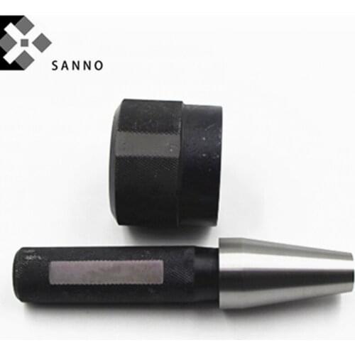 1 Set Morse 6 plug ring gauges with and without flat tail adapter drill sleeve plug gauge spindle taper plain working gauge