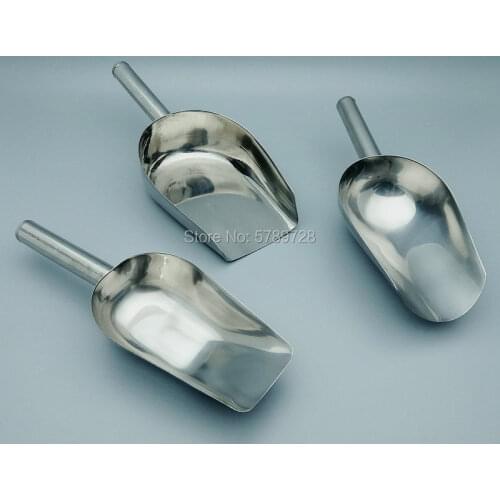 1pc Stainless steel sampling shovel spoon sampler solid sampler Different Size multi-purpose food shovel
