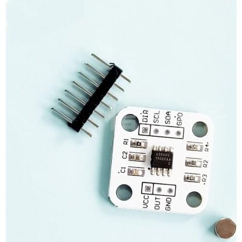 AS5600 Magnetic Encoder Magnetic Induction Angle Measurement Sensor Module 12bit High Precision Send Magnet