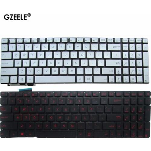 NEW US laptop keyboard for Asus ZX50J zx50xj zx50jx GL552J gl552v FX-PRO6700 6300 backlit
