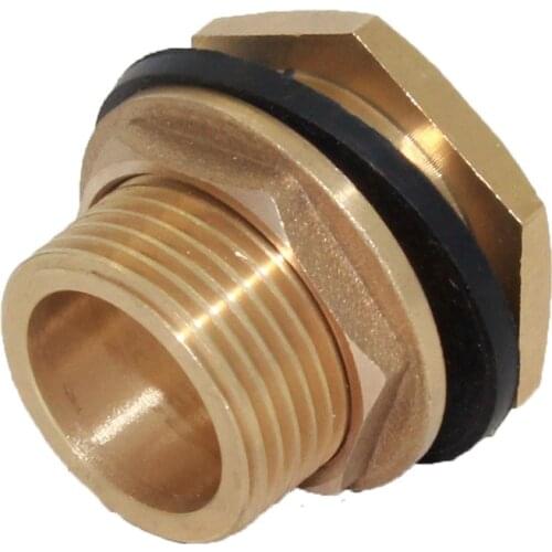 PACK 3PCS DN20 (3/4inch) Male Thread Water Tank Hose Connector Cistern Connector Water Hose Tube Adapter