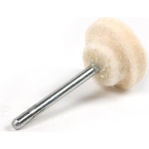 High quality 1pcs 3MM Buff Wool Hard Felt Polishing Wool Buffing Pad for Wood Carving Kernel Carving Jade Carving