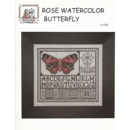 Lovely kit 19-20 Cross stitch Handmade 14CT Counted Canvas DIY,Cross-stitch kits,Embroidery Magazine-1122 Butterfly 31-28