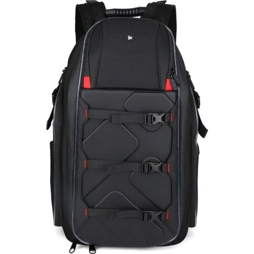 IFlight FPV Drone Backpack 530X340X260mm 33 Liter Volume Resizable Compartments Ntegrated RGB Light Strips for FPV Drone Goggles