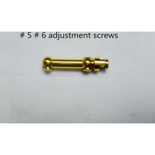 10PcsSaxophone # 5 # 6 adjustment screws double ball screw saxophone accessories