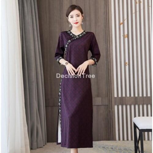 2021 chinese dress chinese cheongsam dress stretch qipao oriental dress sexy traditional vintage qipao elegant party dress