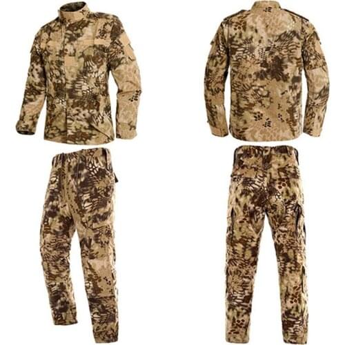 Army Suits African Military Uniforms Mens Jackets and Pants Camouflage Mens Special Forces Tactical Clothing One Piece