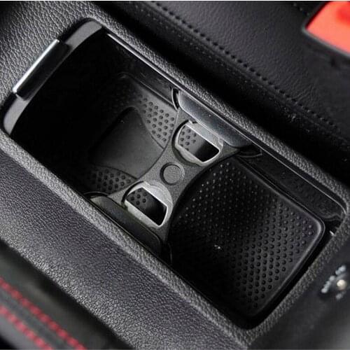 Car Use Stainless Steel Cup Holder Divider Durable Safety Buckle Manual Useful For VW Golf/Jetta/MK5/MK6/GTi Bottle Opener