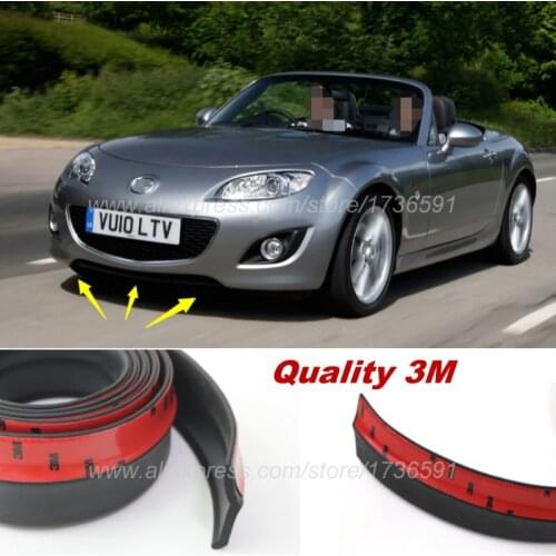 Bumper Lip Deflector Lips For Mazda MX-5 MX5 MX 5 Miata Eunos Roadster / Front Spoiler Skirt Car Tuning View / Body Kit / Strip