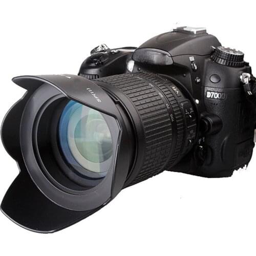 58mm Screw-In Flower Lens Hood For Canon EOS 1300D 1200D 800D 760D 750D 700D 650D 600D 100D 80D 70D 77D 60D and 18-55mm lens