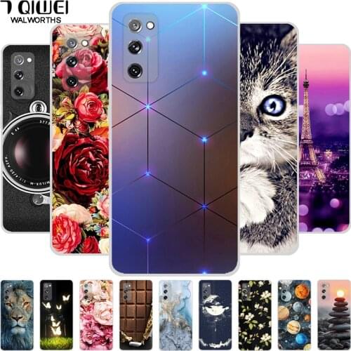 For Samsung S21 Plus Case S21 Ultra Soft TPU Silicone Phone Cases For Samsung Galaxy S20 FE Back Cover Coque S 20 FE s21+ Funda