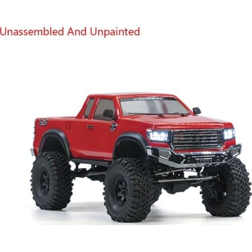 CROSS RC 1/10 AT4V 4WD EMO Crawler Car KIT Differential Lock 540 35T Motor Lights Outdoor toys for boys gift TH19220-SMT6