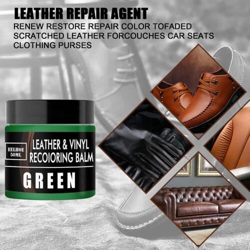 Car Care Skin Leather Repair Kit Refurbish Tool Car Seat Sofa Coats Scratch Cracks Car Restoration Polish Tools