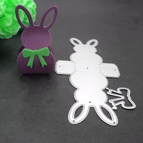 The Easter Bunny Metal Cutting Dies for DIY Scrapbooking Album Paper Cards Decorative Crafts Embossing Die Cuts